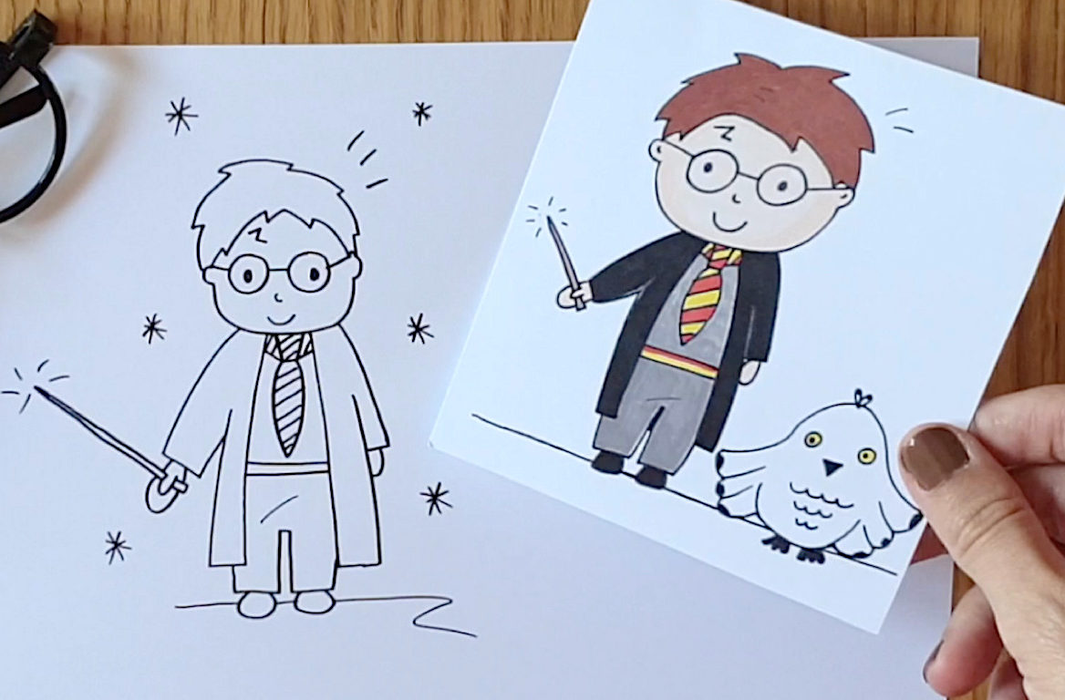 Comment dessiner Harry Potter?